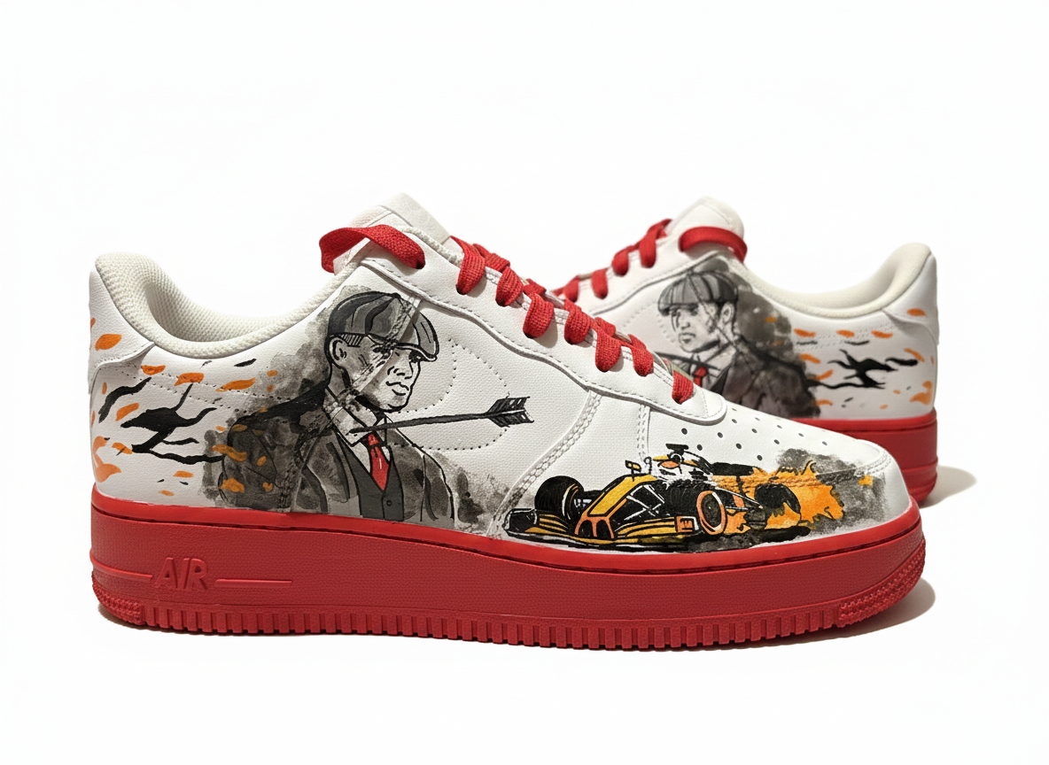 Chaussures personnalisées avec des dessins