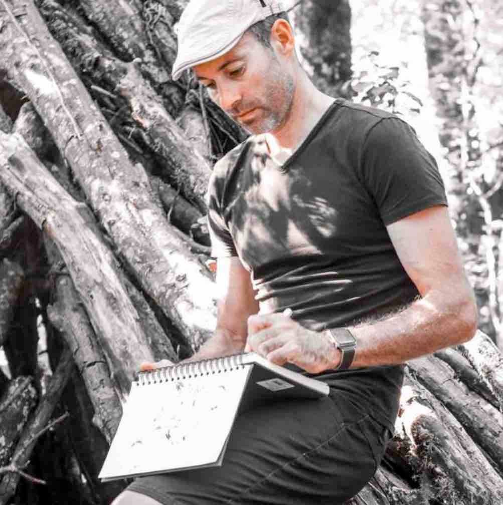 Frédéric Pierrat, artiste dessinateur et enseignant